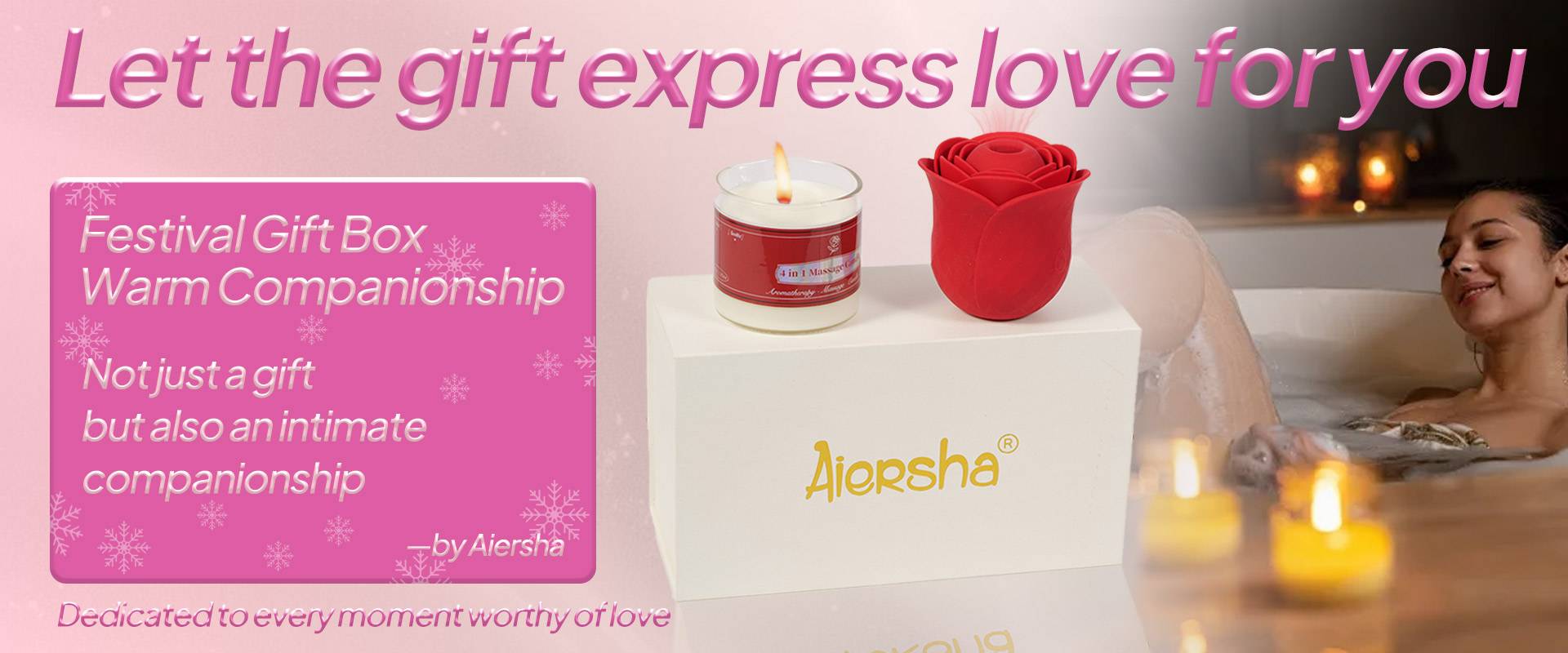 Aiersha Rose Aromatherapy Gift Box Aiersha Rose Aromatherapy Gift Box