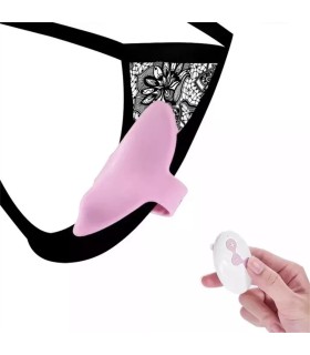 Aiersha Wireless Remote Control Vibrator in color pink