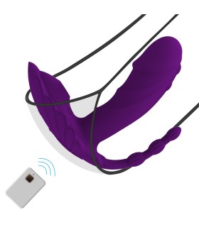 Aiersha Heated Sucking Vibrator - 3-in-1 Pleasure purple