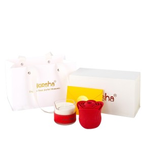 Aiersha Rose Aromatherapy Gift Box - The Duo for Sensual Moments