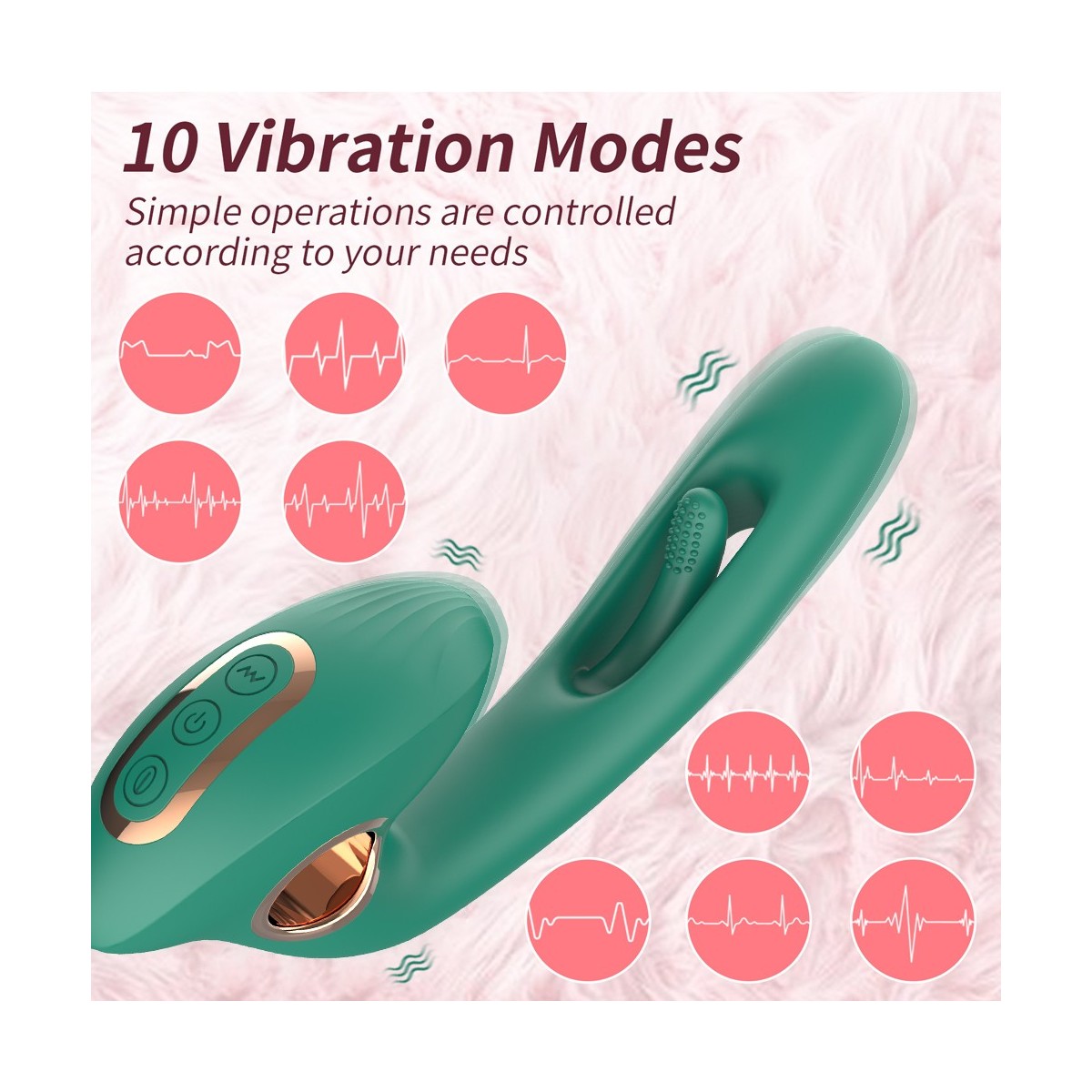 Aiersha Anasta 2nd Generation A Vibrator green