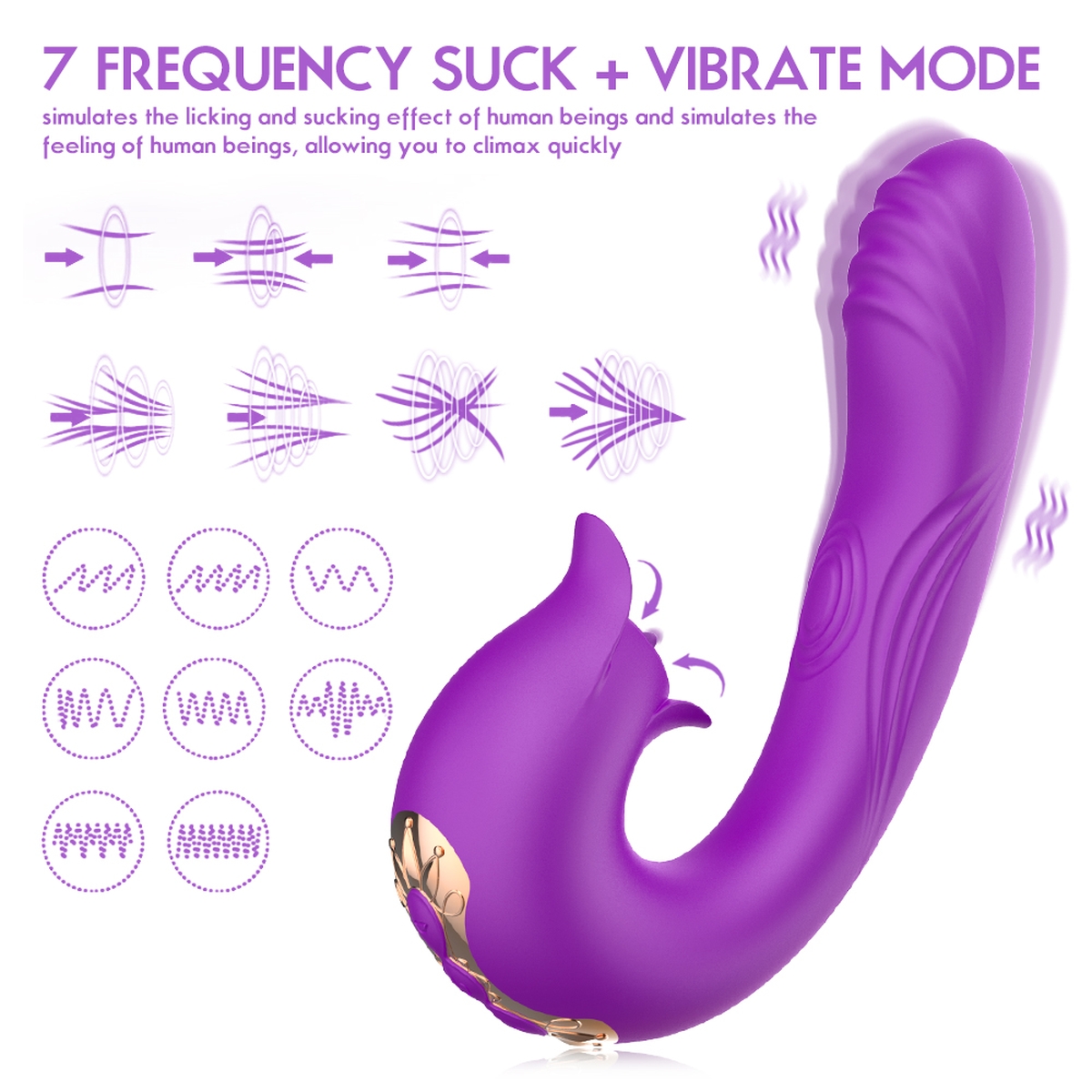 Aiersha Orissa: The Licking & Flapping Vibrator in Purple