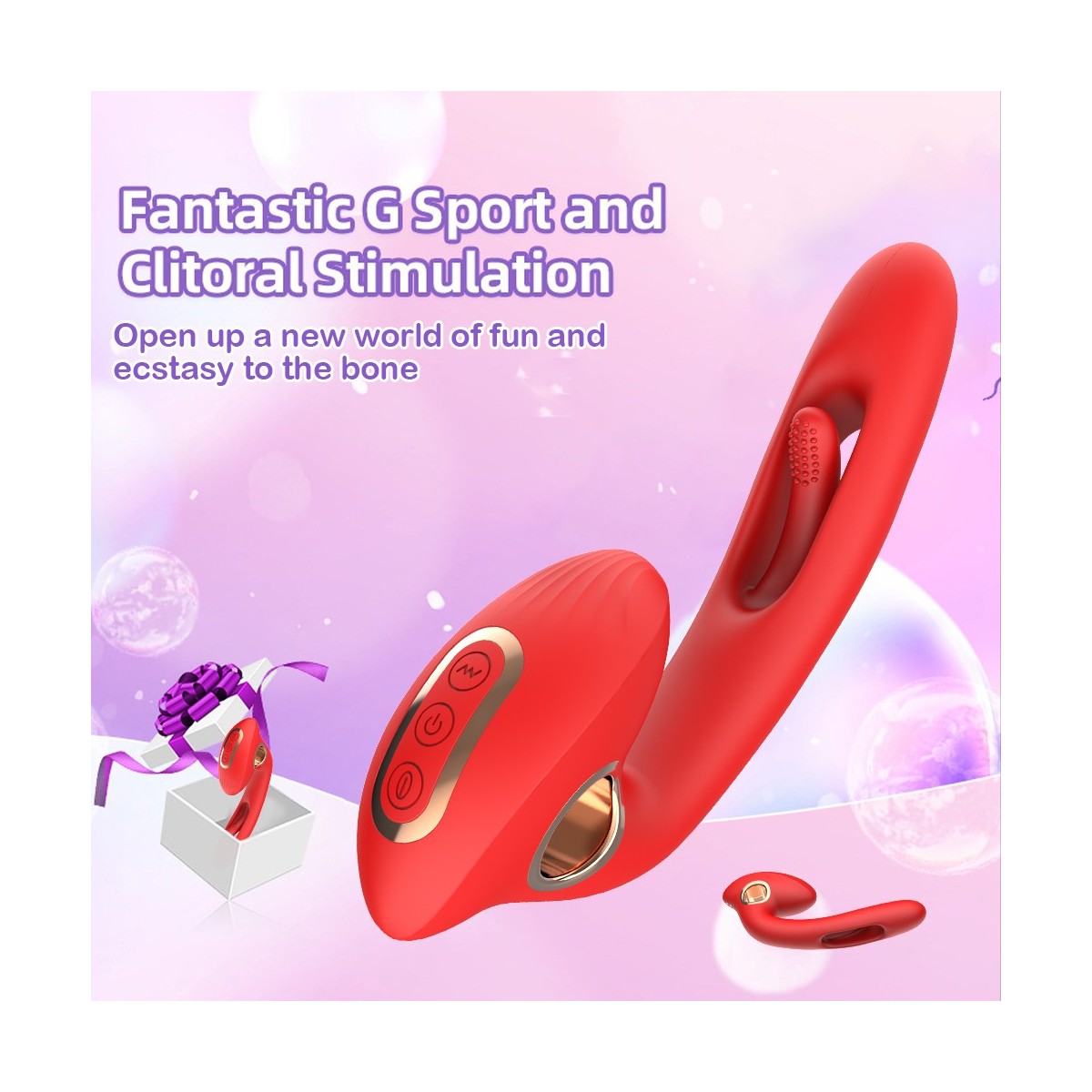 Aiersha Anasta 2nd Generation A Vibrator red