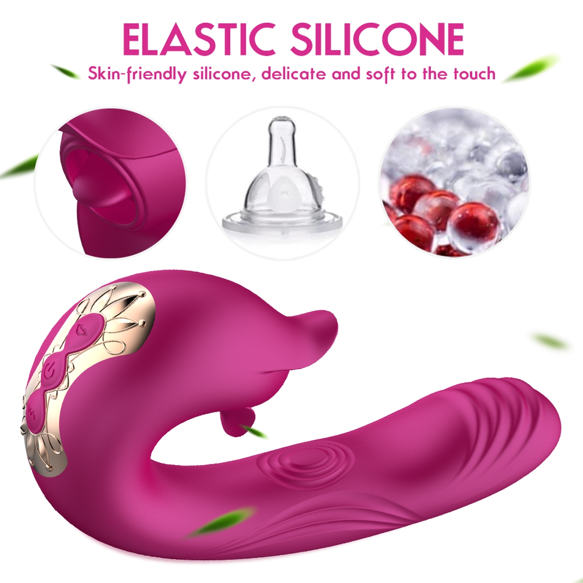 Aiersha Orissa: The Licking & Flapping Vibrator in Purple Red