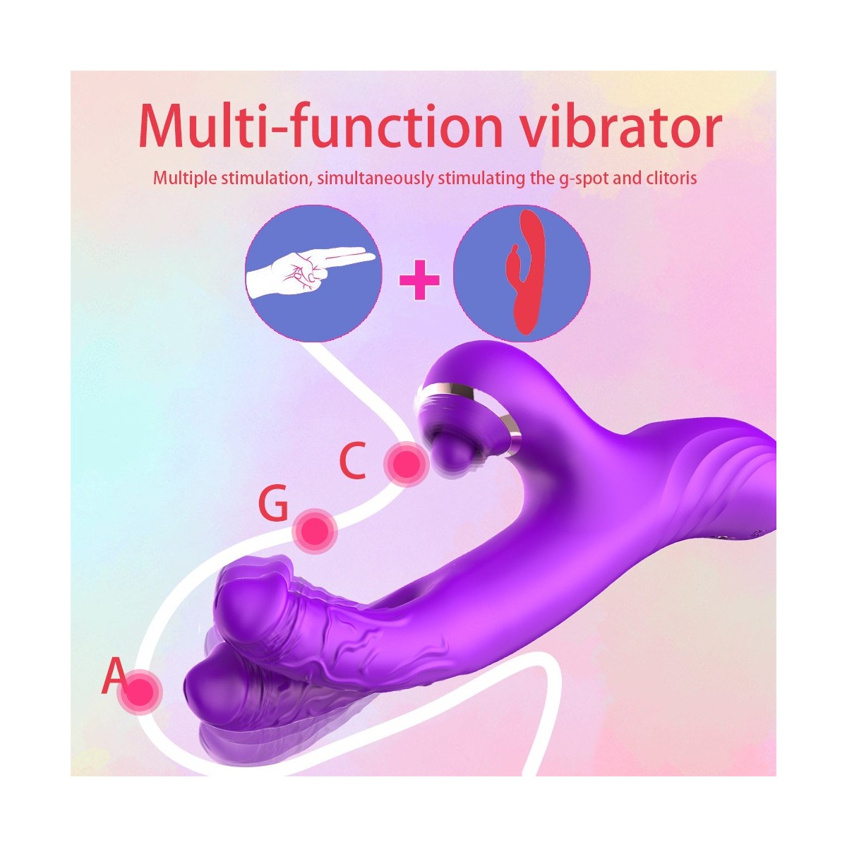 Aiersha Double Dragon – The Dual-Action G-Spot & Clitoris Vibrator