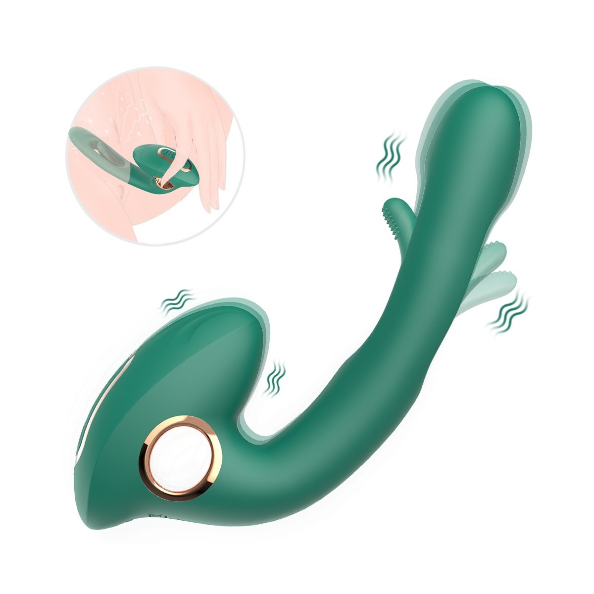 Aiersha Anasta 2nd Generation A Vibrator green