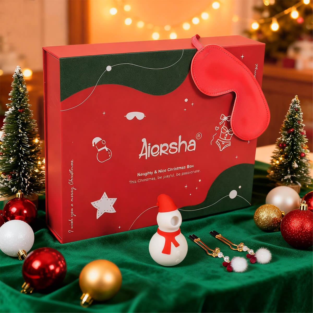 Aiersha Playful Christmas Boxes - Naughty & Nice Edition