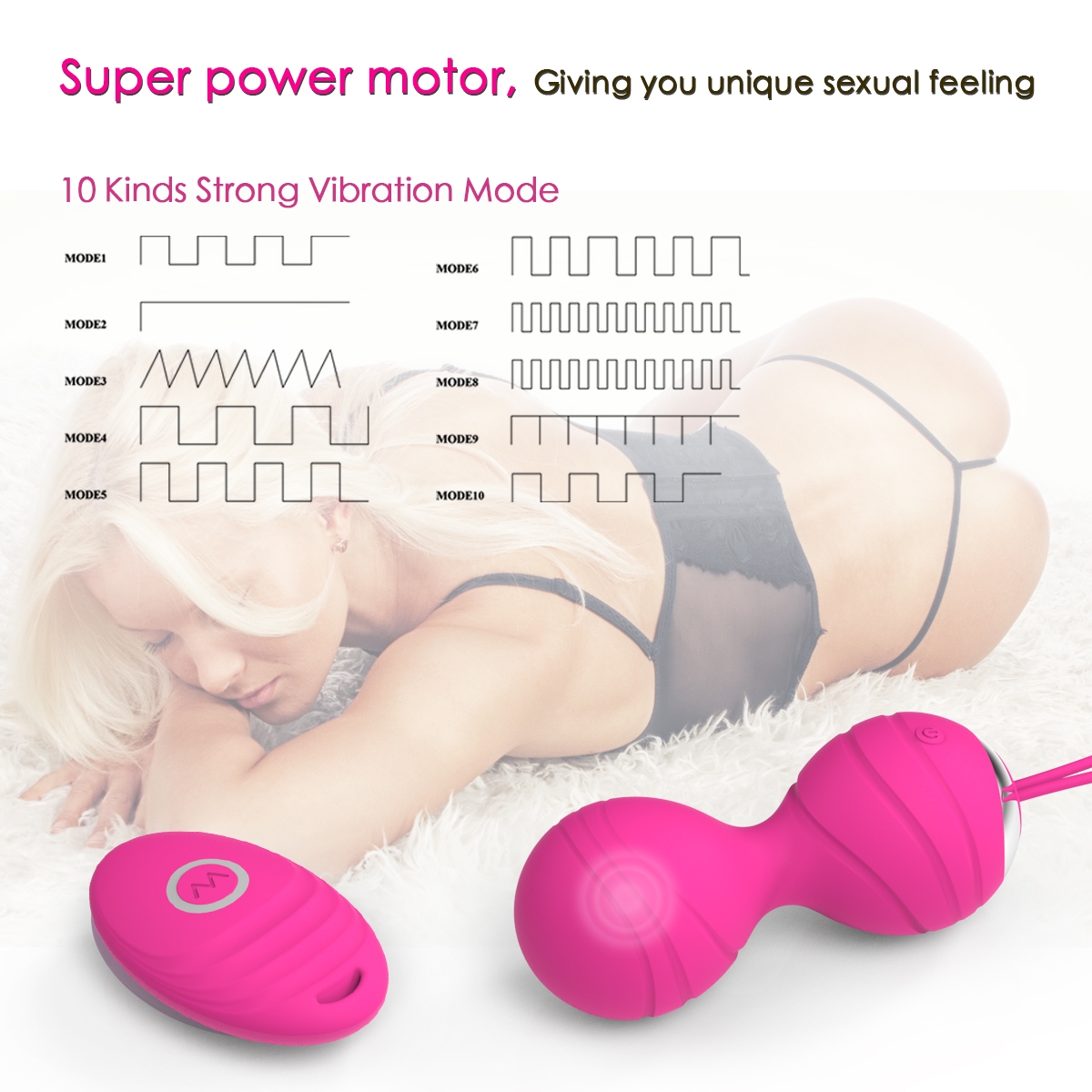 Aiersha Wellness Ball: Remote Vibrating Kegel for Climax