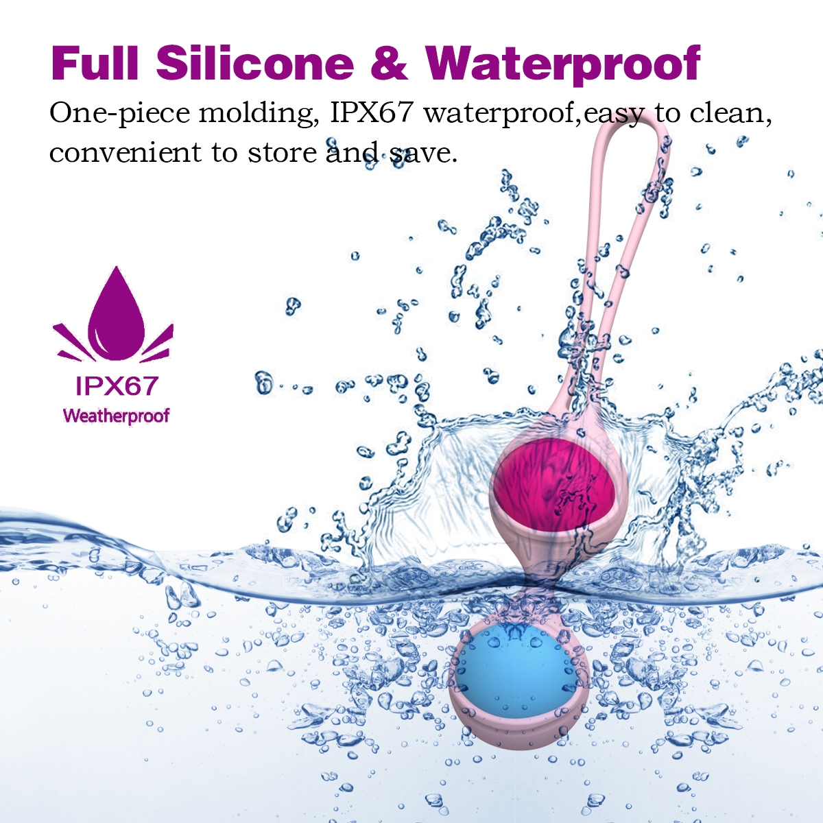 Aiersha Lori-Pink Kegel Ball