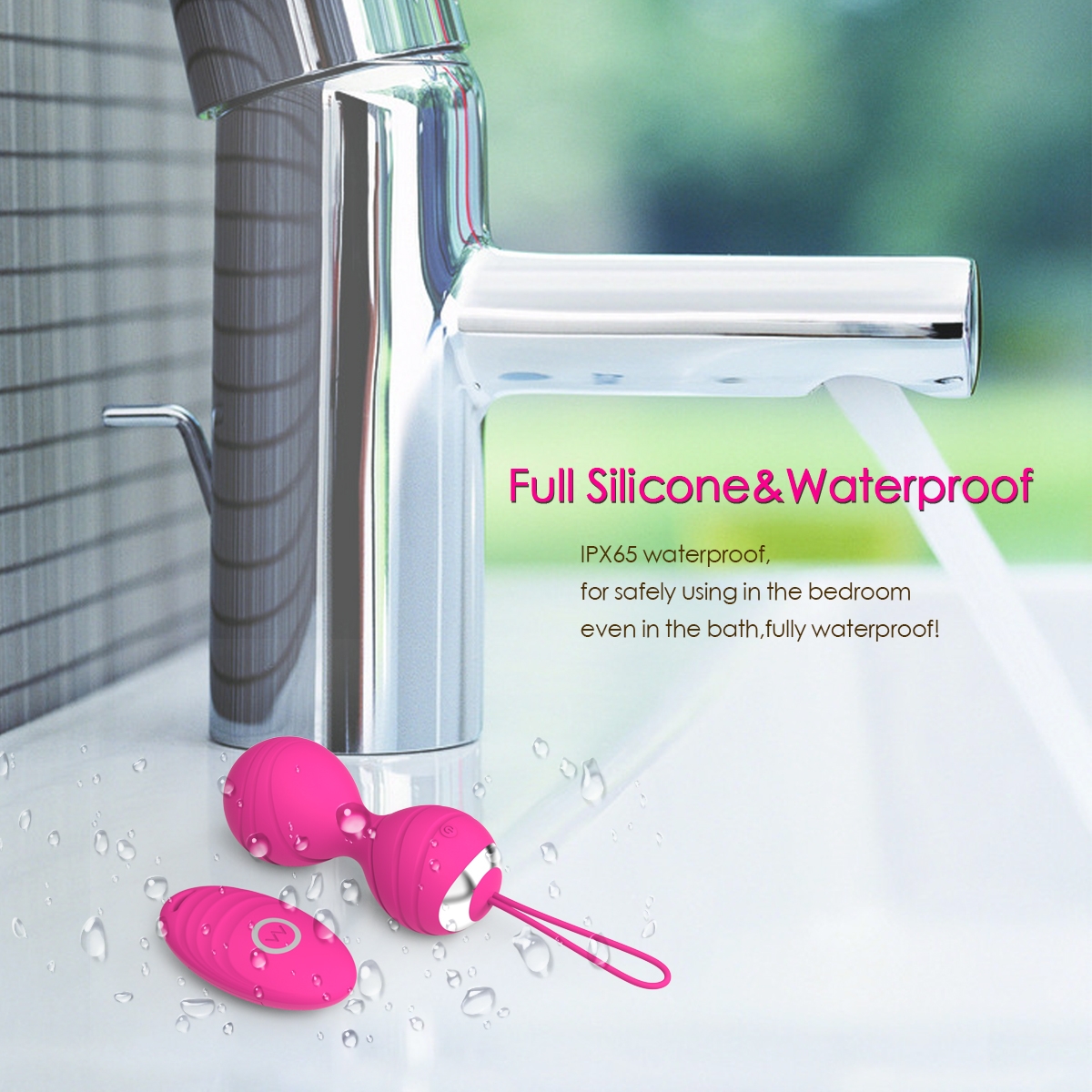 Aiersha Wellness Ball: Remote Vibrating Kegel for Climax