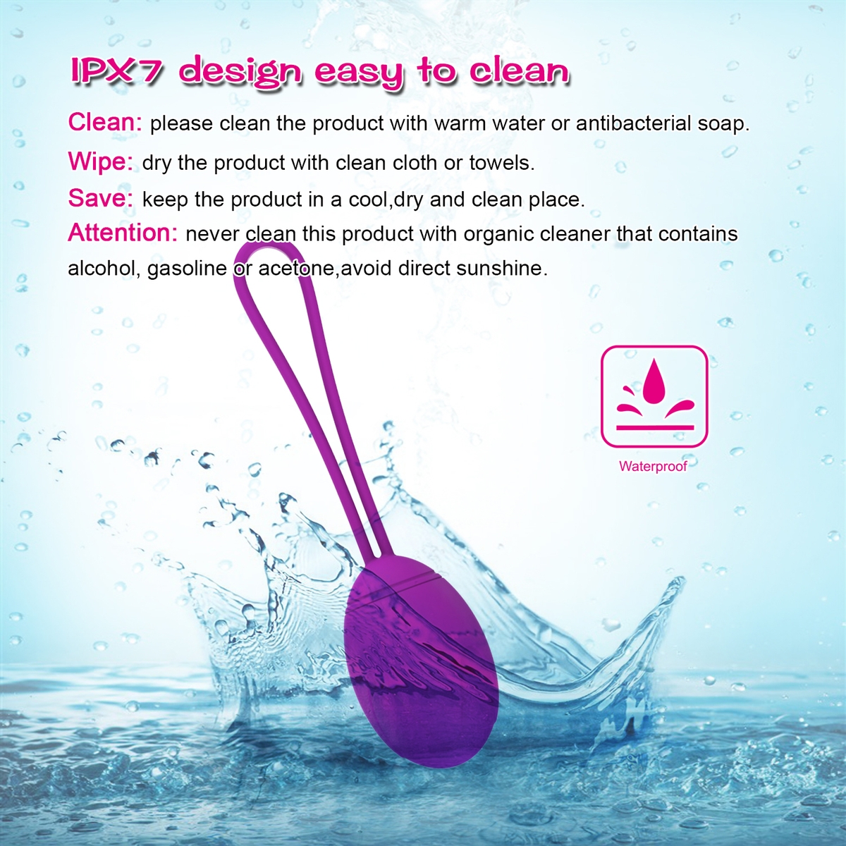 Aiersha Kegel Set - Ergonomic Design for Women's Health Care