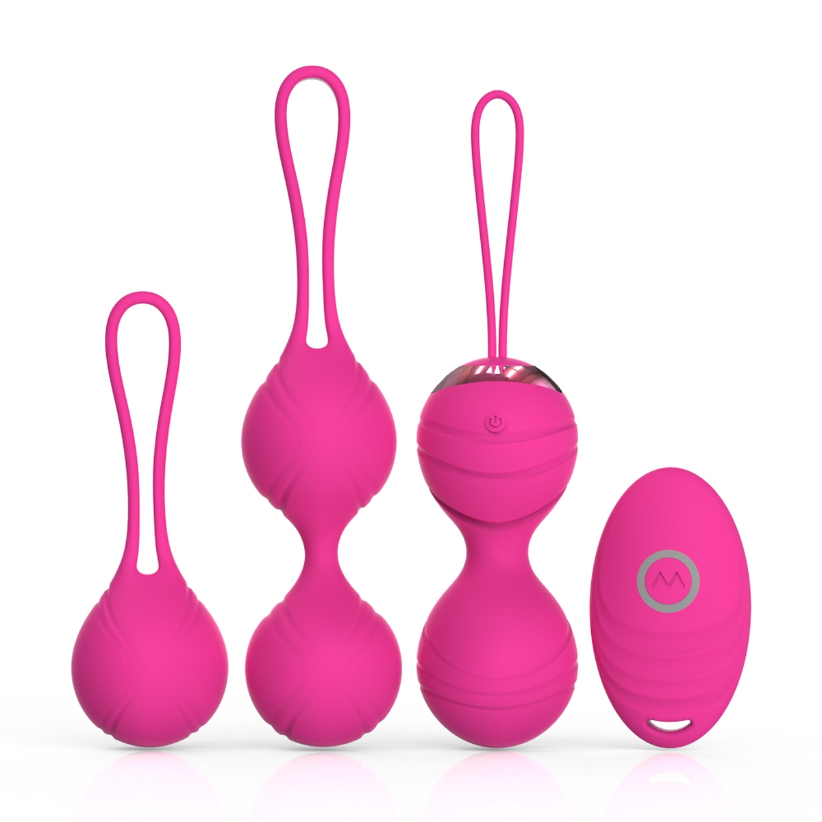 Aiersha Balance Balls Rose - The 2-in-1 Secret to Pelvic Floor Strength