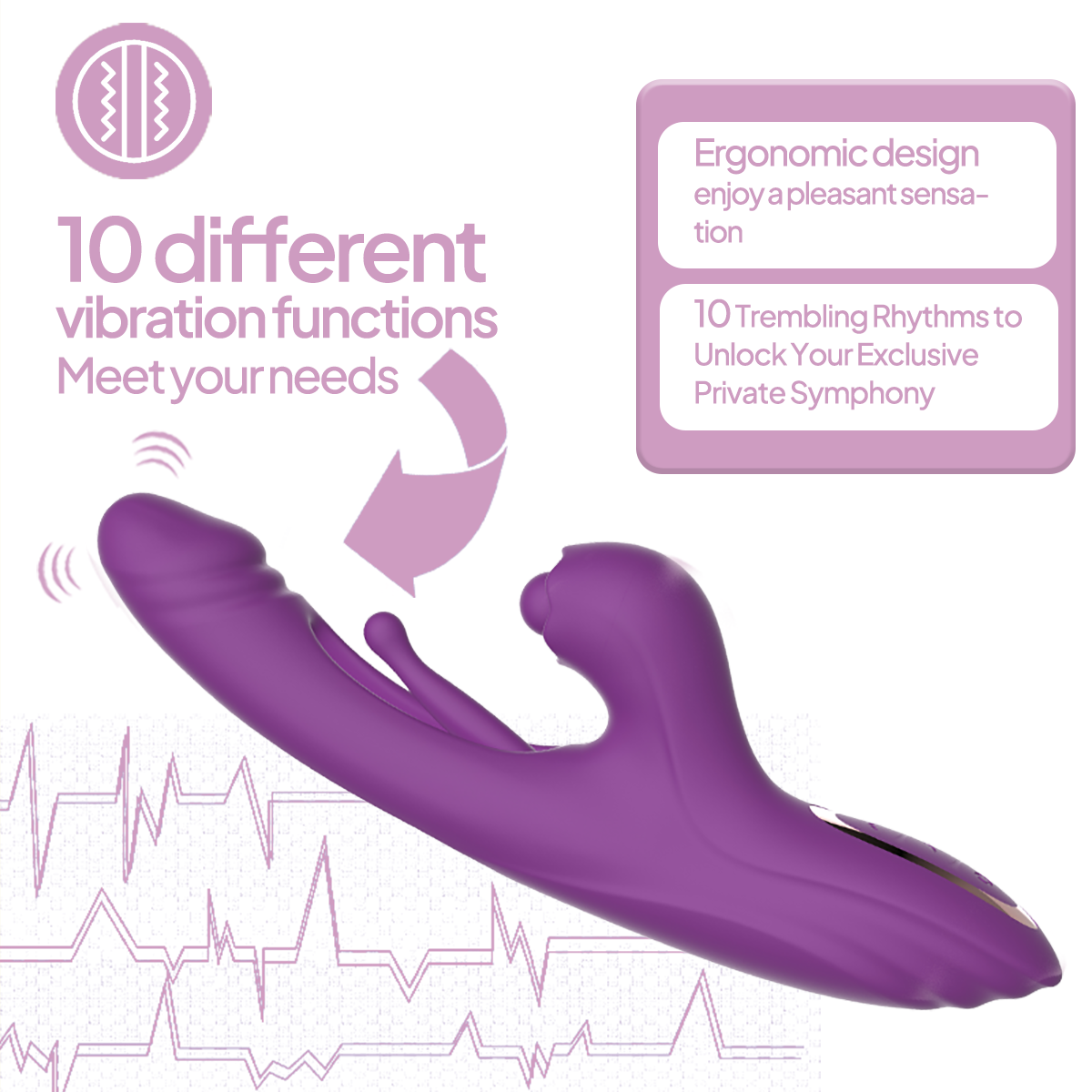 Aiersha Lunara Trio Vibrator - Indulge in Unforgettable Moments