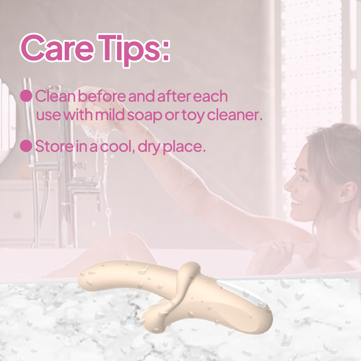 Aiersha Serava Heat Vibrator white - Dual-Action Vibration & Heating for Deep Sensation