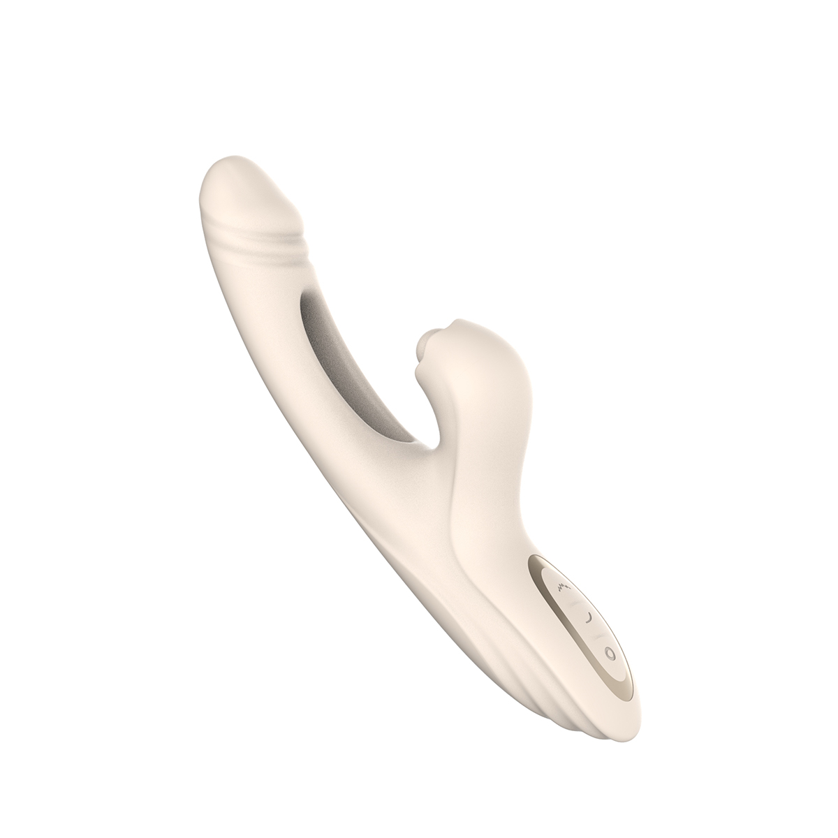 Aiersha Luna Flex Magic Vibrator - Triple-Action Vibration, Twitch & Heat