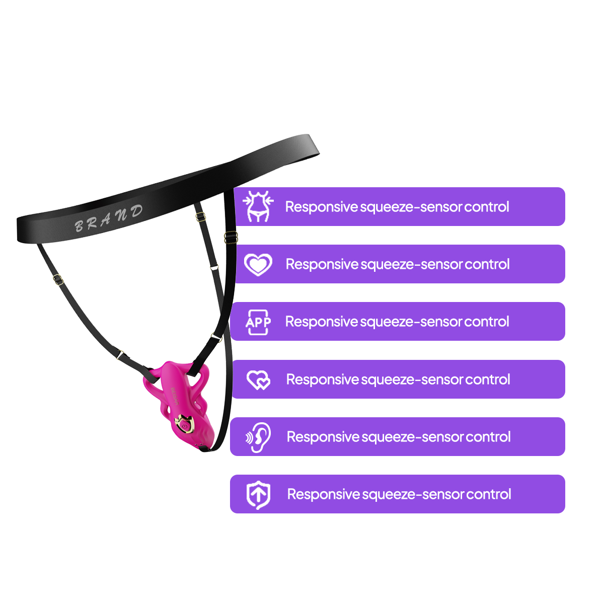 Aiersha Vyra Wear: App-Controlled & Discreet Wearable Vibrator