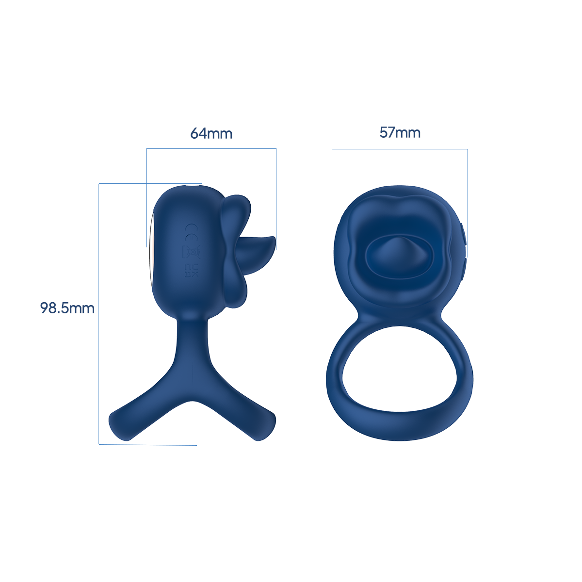 Aiersha Orbit Core: Twisting Prostate Massager & Secure-Fit Penis Ring