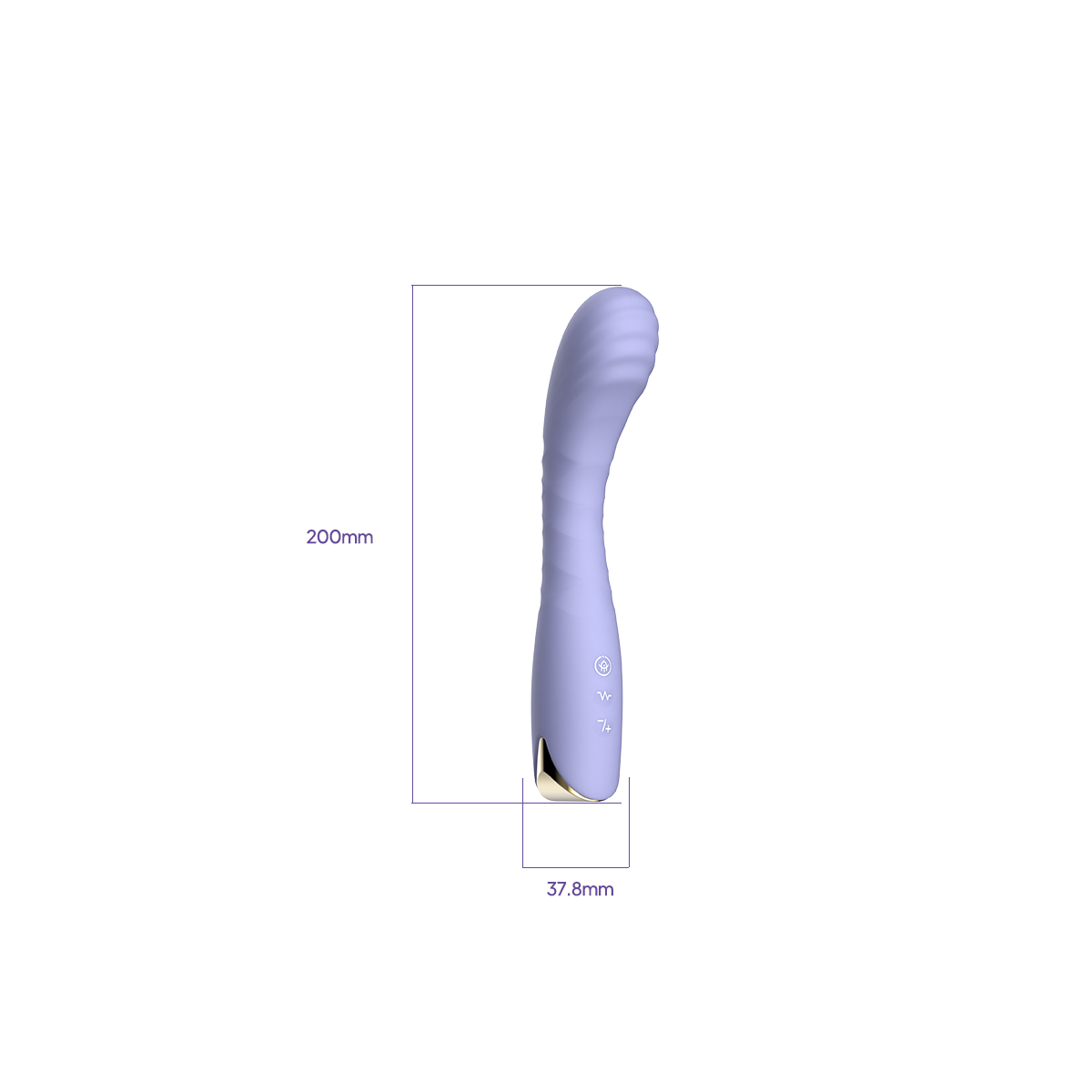 Aiersha MUSE ONE Light Purple: Super-Strong Wand Vibrator & Precision G-Spot Massager