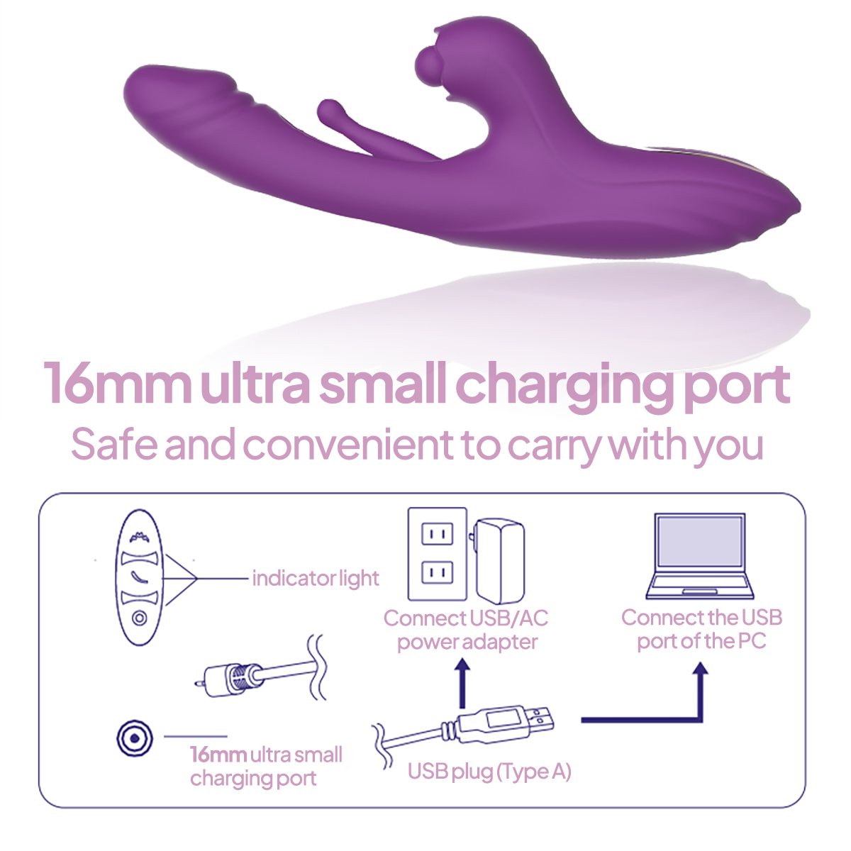 Aiersha Lunara Trio Vibrator - Indulge in Unforgettable Moments