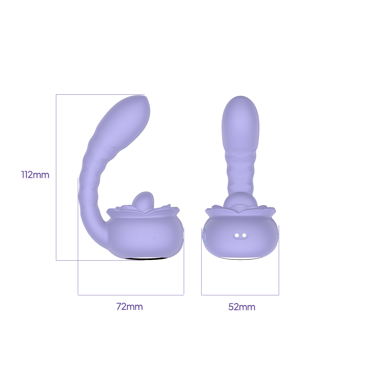 Aiersha Muse Twist: Rose-Tongue Twisting & Vibration G-Spot Massager