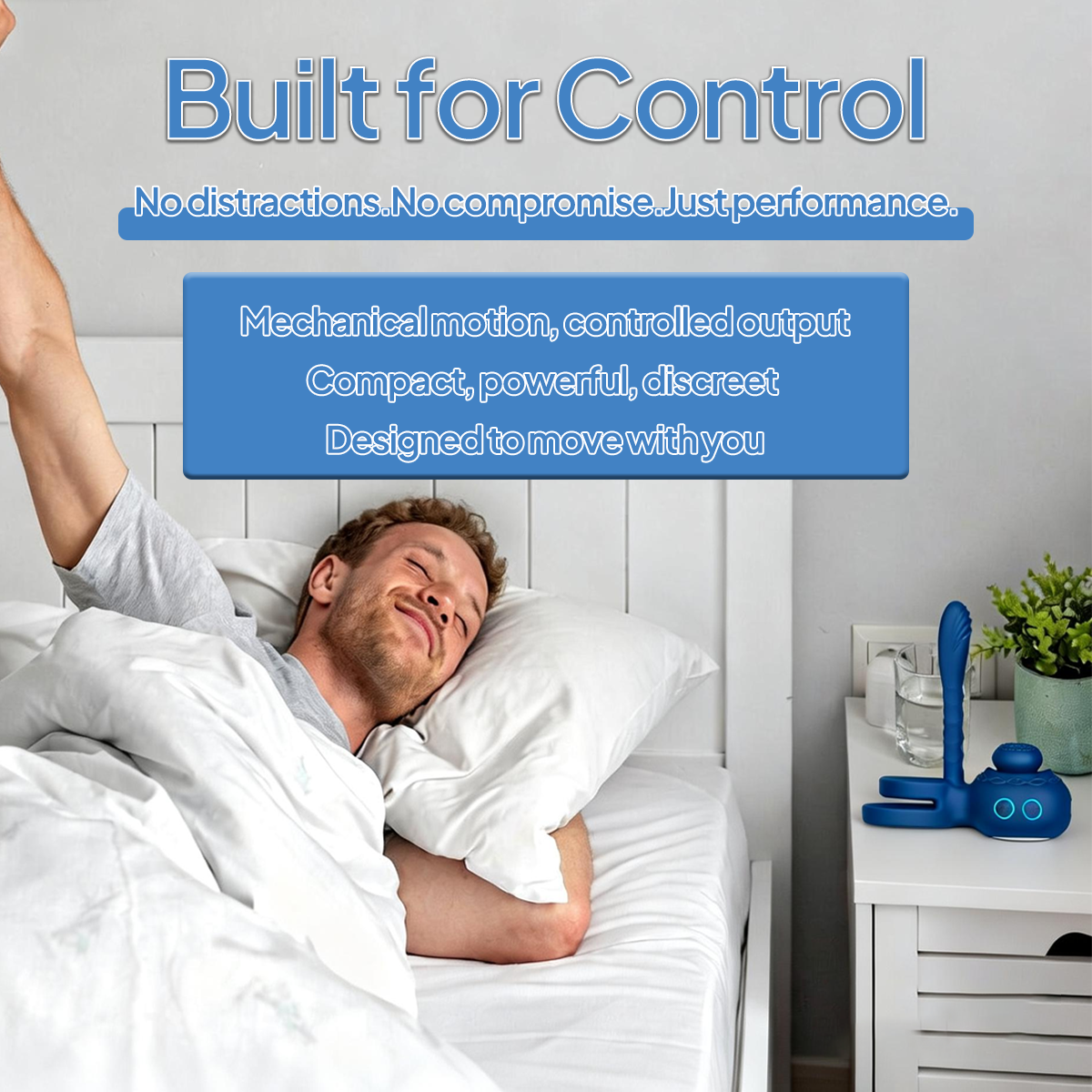 Aiersha Muse ’X’ Orbit: Twisting Prostate Massager & Cock Ring