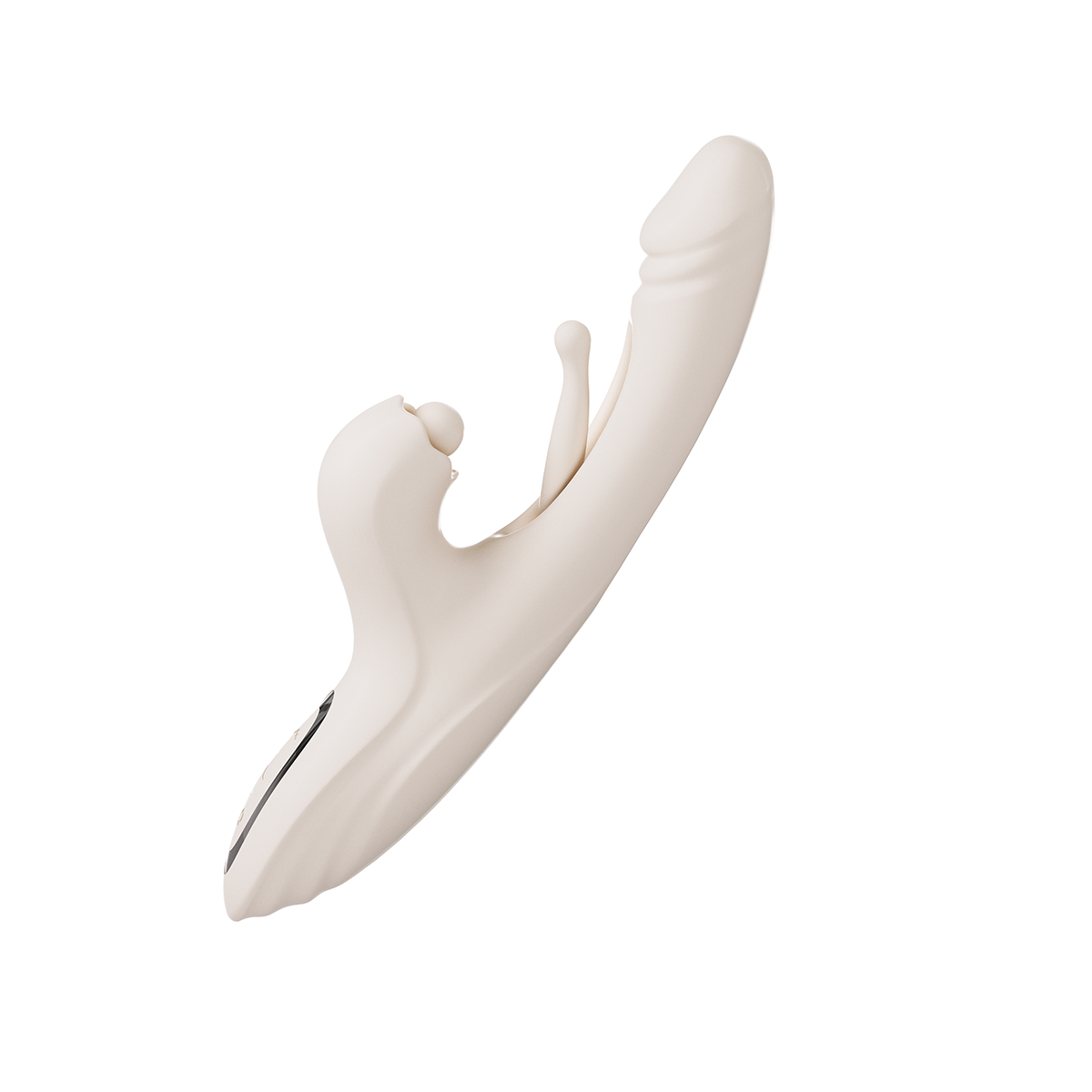 Aiersha Luna Flex Magic Vibrator - Triple-Action Vibration, Twitch & Heat