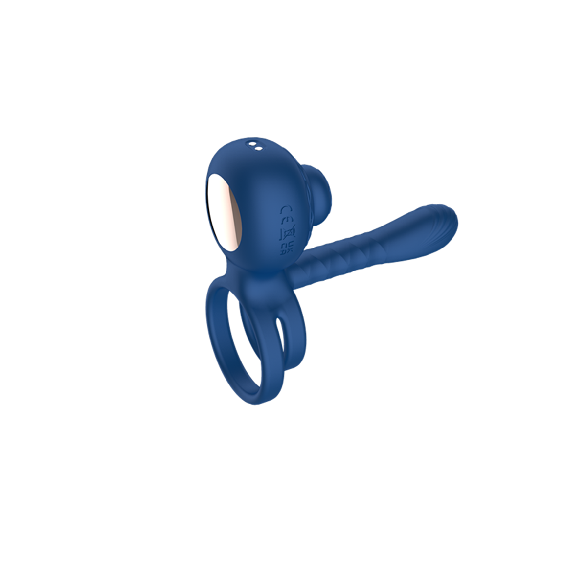 Aiersha Muse ’X’ Orbit: Twisting Prostate Massager & Cock Ring