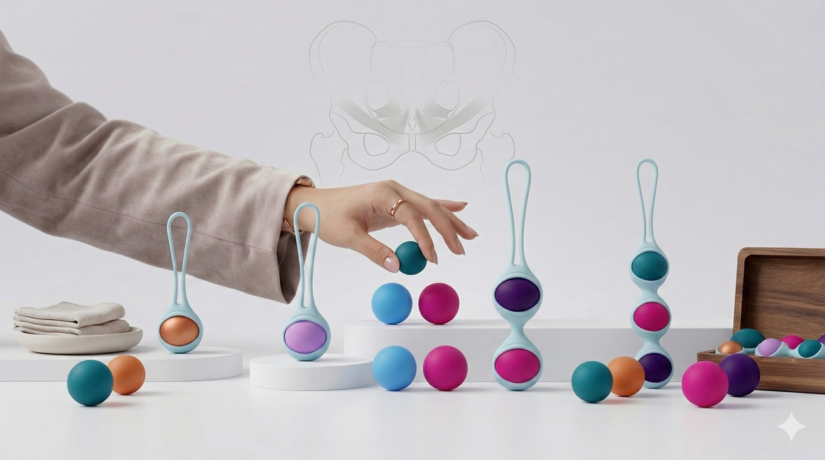 Comparison of different Kegel ball weights for progression