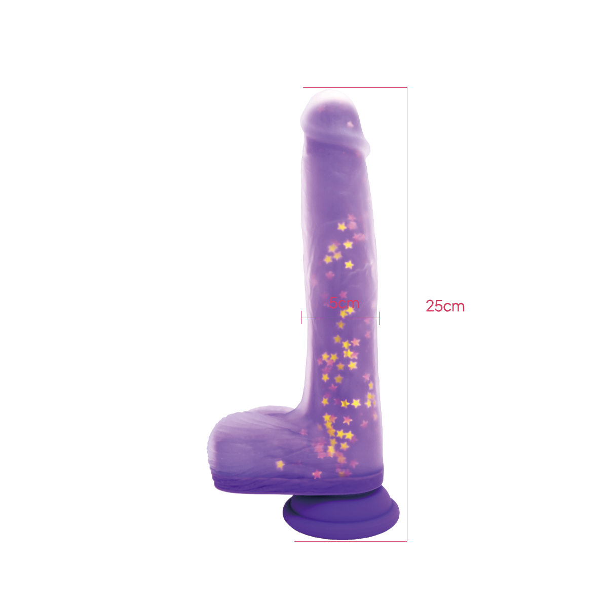 Aiersha Vivid Shape: Telescopic Swinging & Heating Silicone Dildo