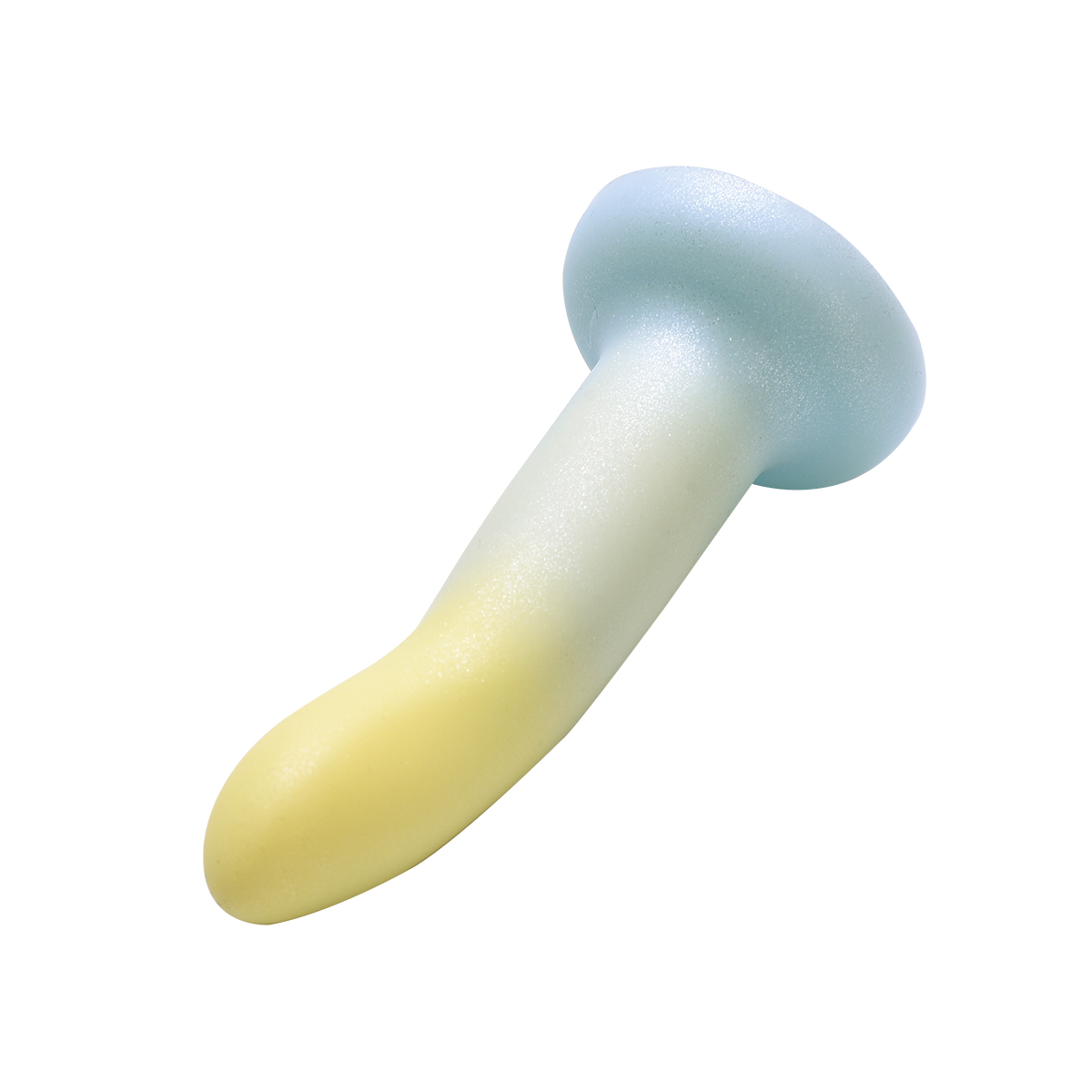 Aiersha Aether Curve: Light Form Curved Liquid Silicone Dildo