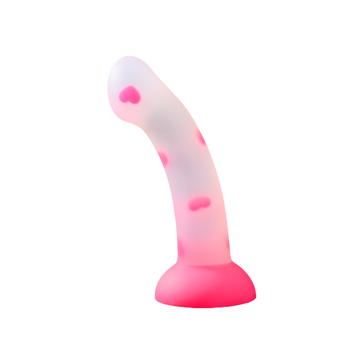 Aiersha Halo Arc: Medium Full-Size Curved Liquid Silicone Dildo