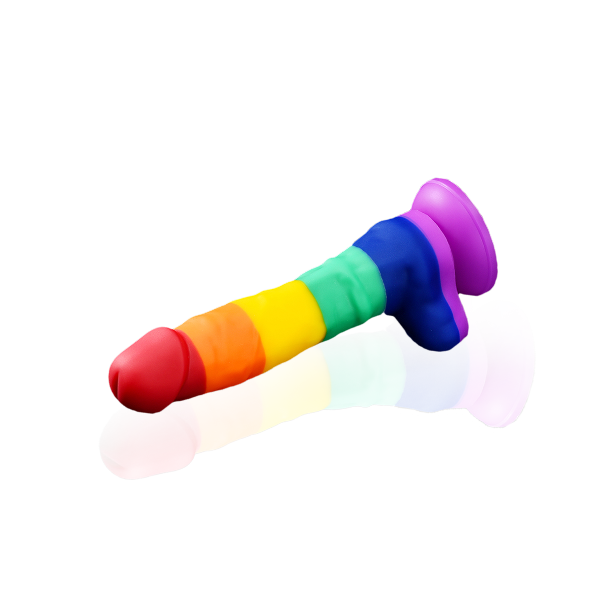 Aiersha Chroma Line: Full-Size Liquid Silicone Dildo – Pure Color & Defined Power