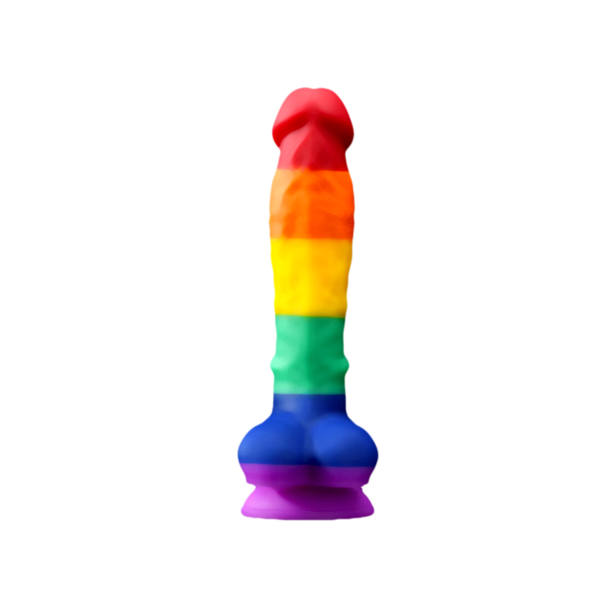 Aiersha Chroma Line: Full-Size Liquid Silicone Dildo – Pure Color & Defined Power