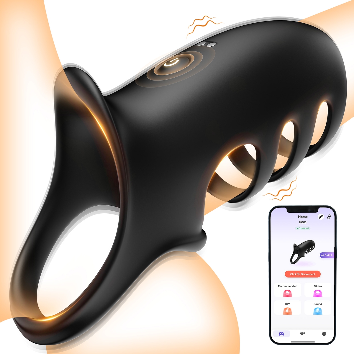 Aiersha Omni Loop: Anillo de Bloqueo Multifuncional Masculino