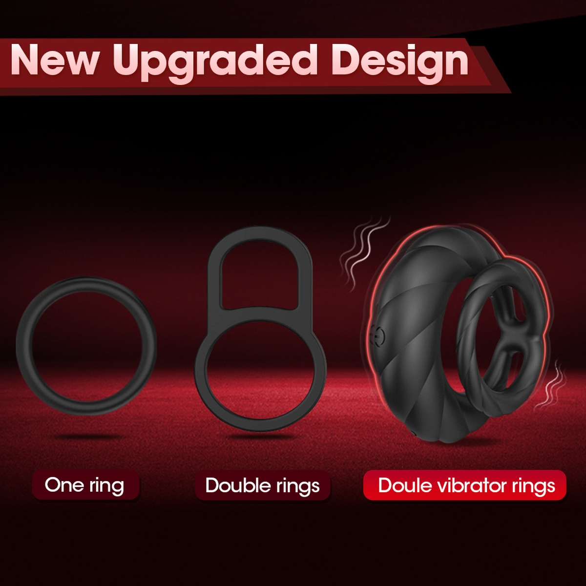 Aiersha Cyber Nexus Ring: Male Multifunction Sperm Locking Ring