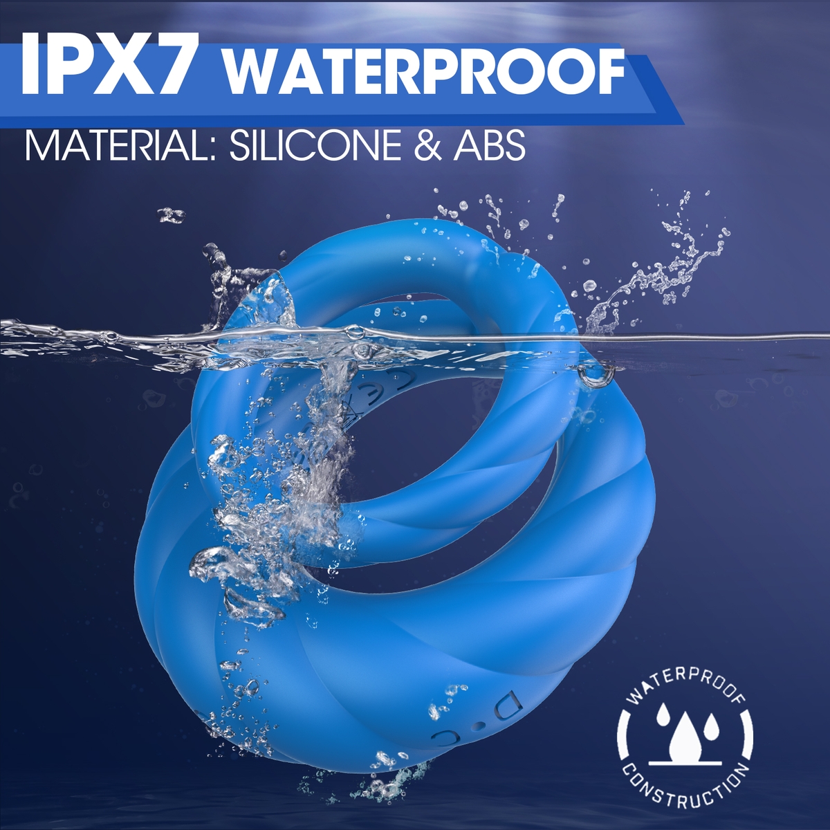 Aiersha Cyber Nexus Ring: Male Multifunctional Sperm Locking Ring