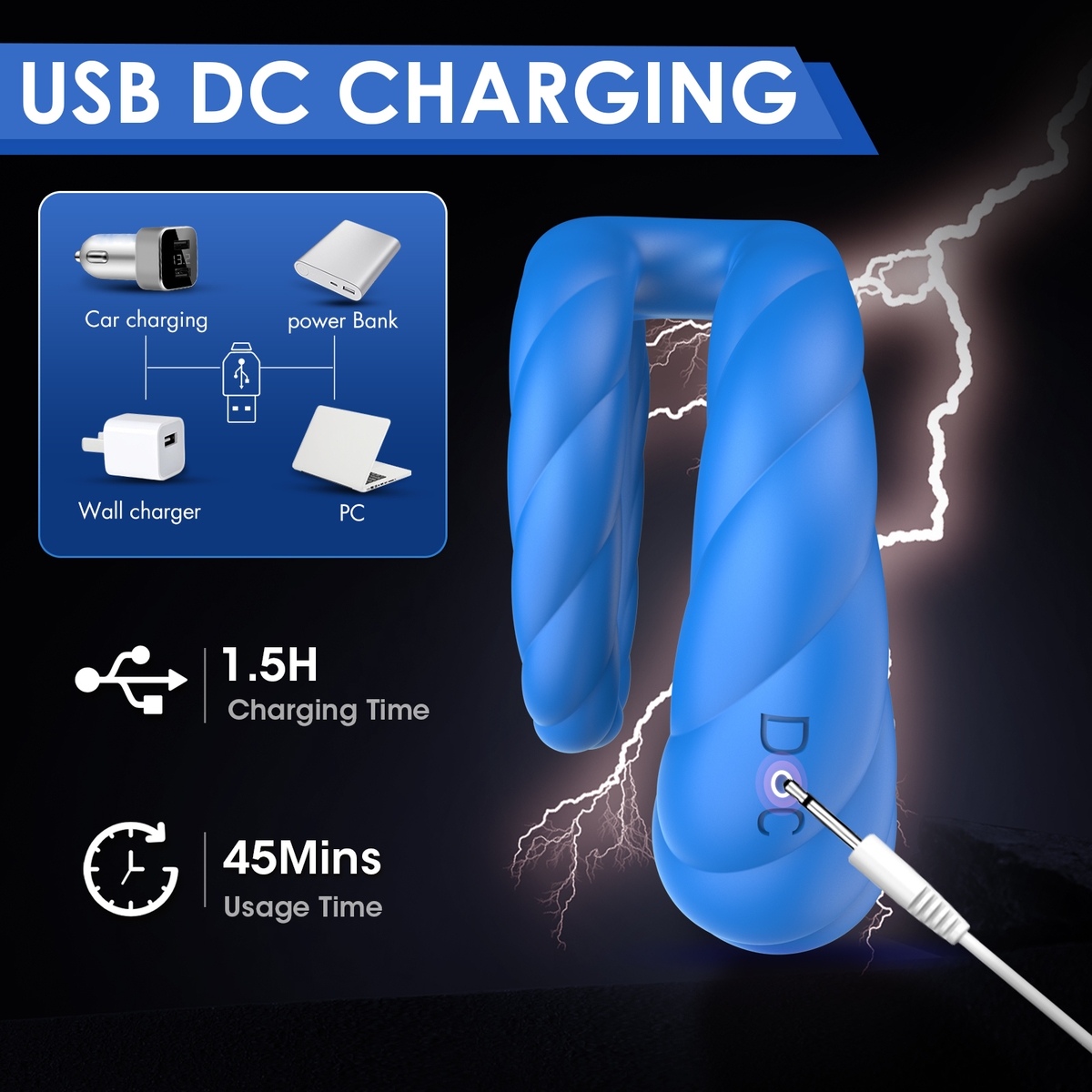 Aiersha Cyber Nexus Ring: Male Multifunctional Sperm Locking Ring