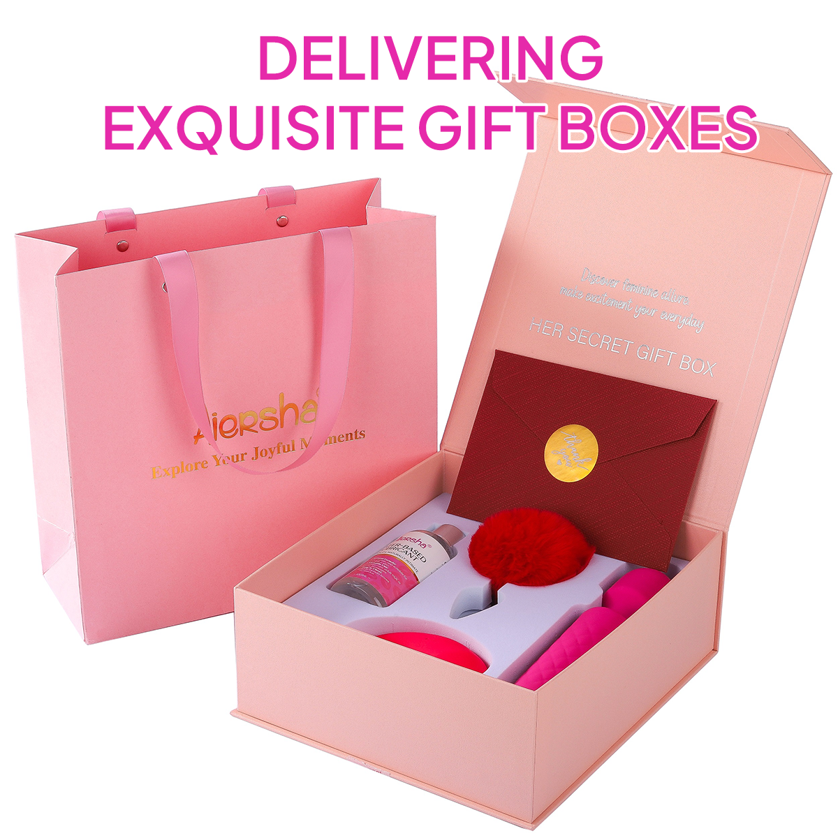 Aiersha Her Secret Gift Box - The Exclusive Box for Sensual Discovery
