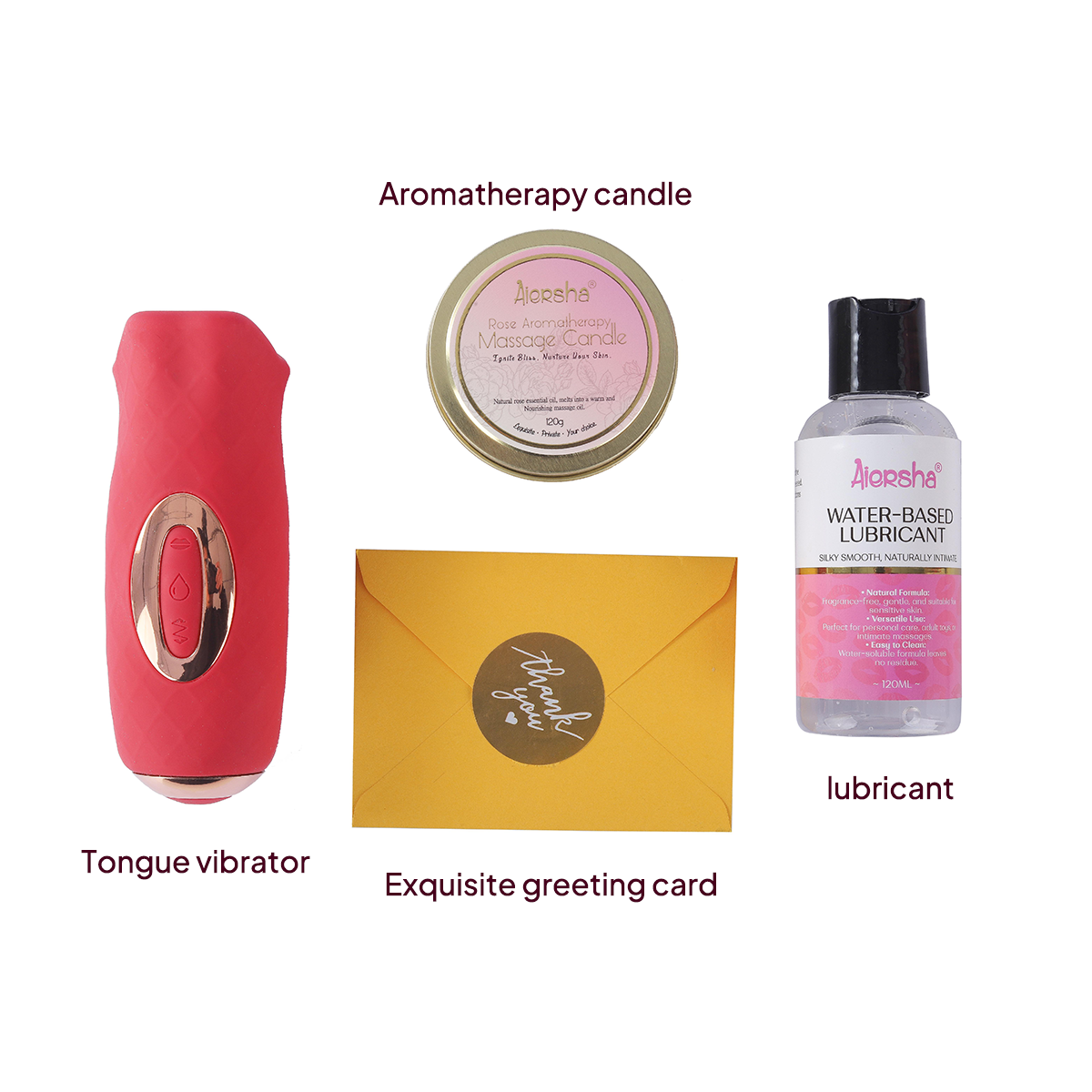 Aiersha Her Secret Gift Box - The Exclusive Box for Sensual Discovery