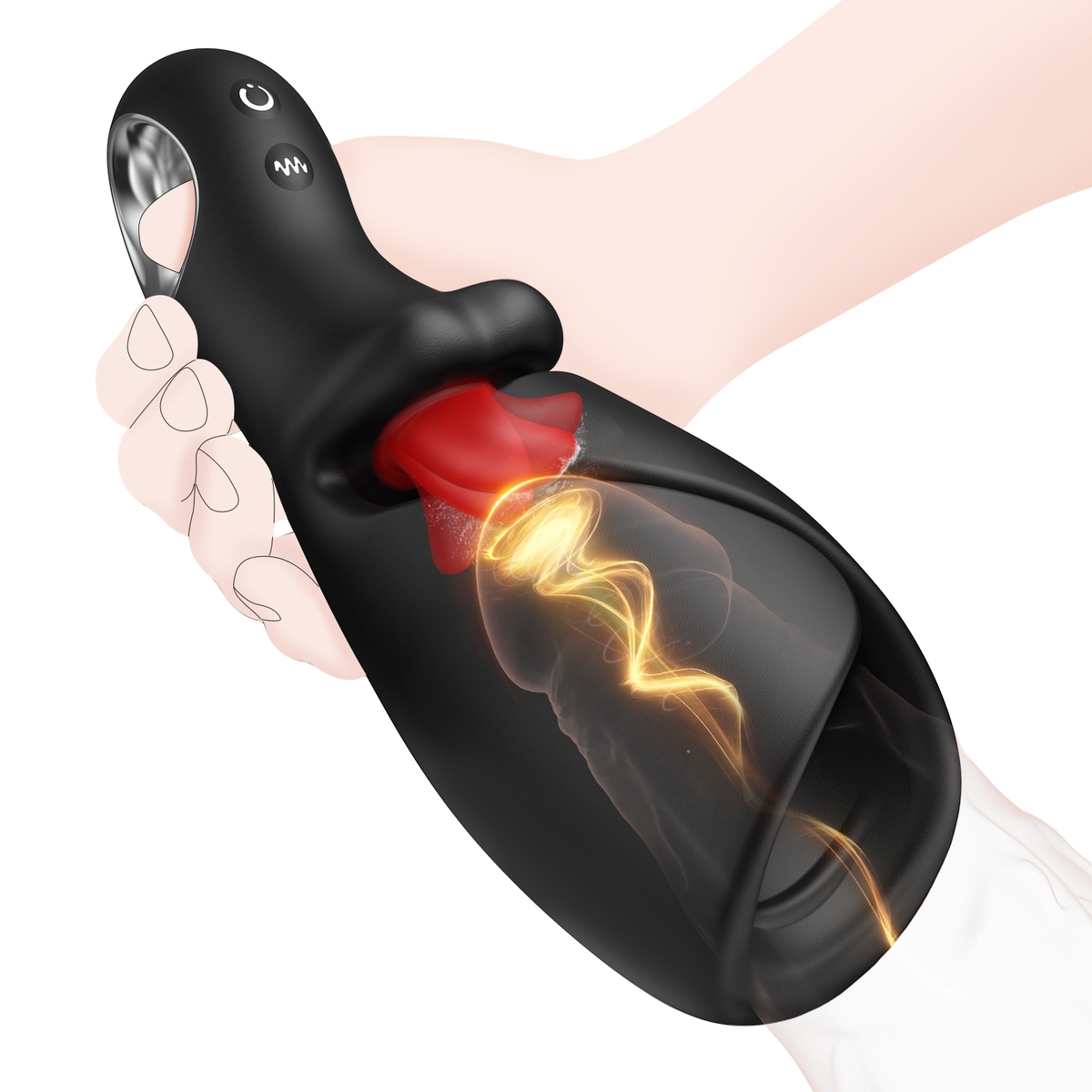 Aiersha Vibe Nimbus Male Masturbator: Male Sex Massage Training Device