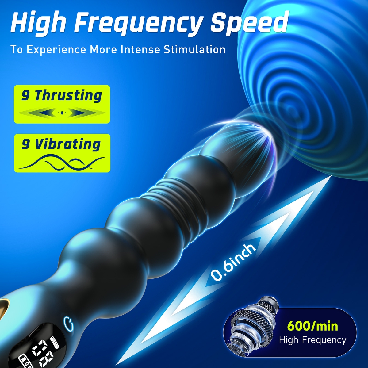 Aiersha Vega: Multi-Functional Prostate Massager