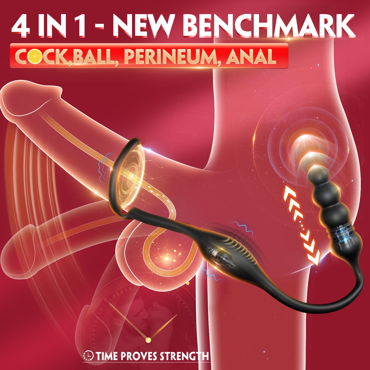 Aiersha Nexus Black: Multi-Functional Prostate Massager