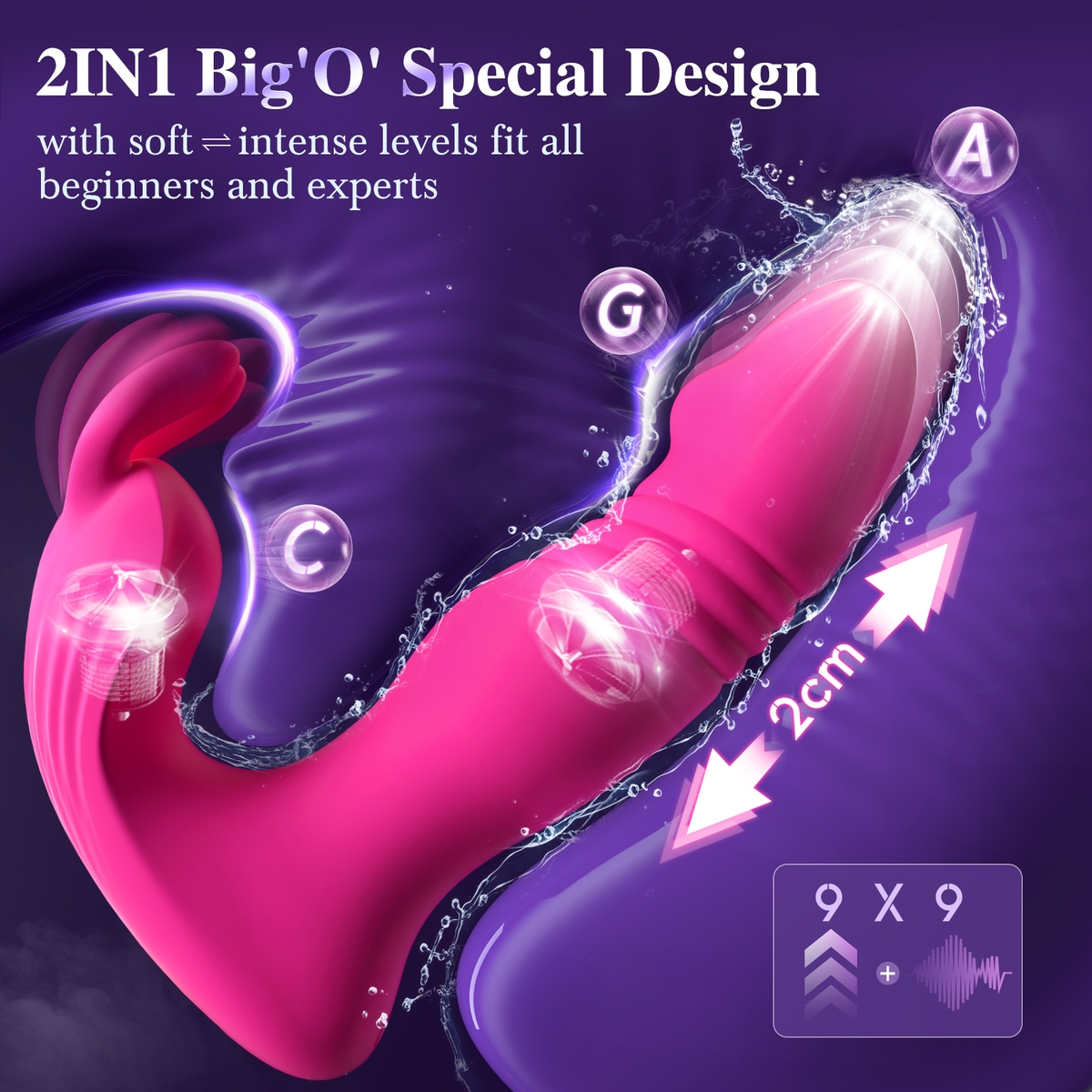 Aiersha Dual Bliss Vibrator: Women's Intelligent Enjoyment