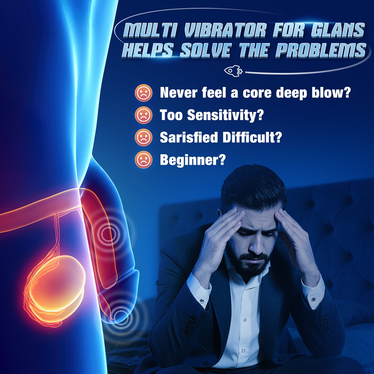 Aiersha StarJoy Male Masturbator: Phantom Shock Wave Cup