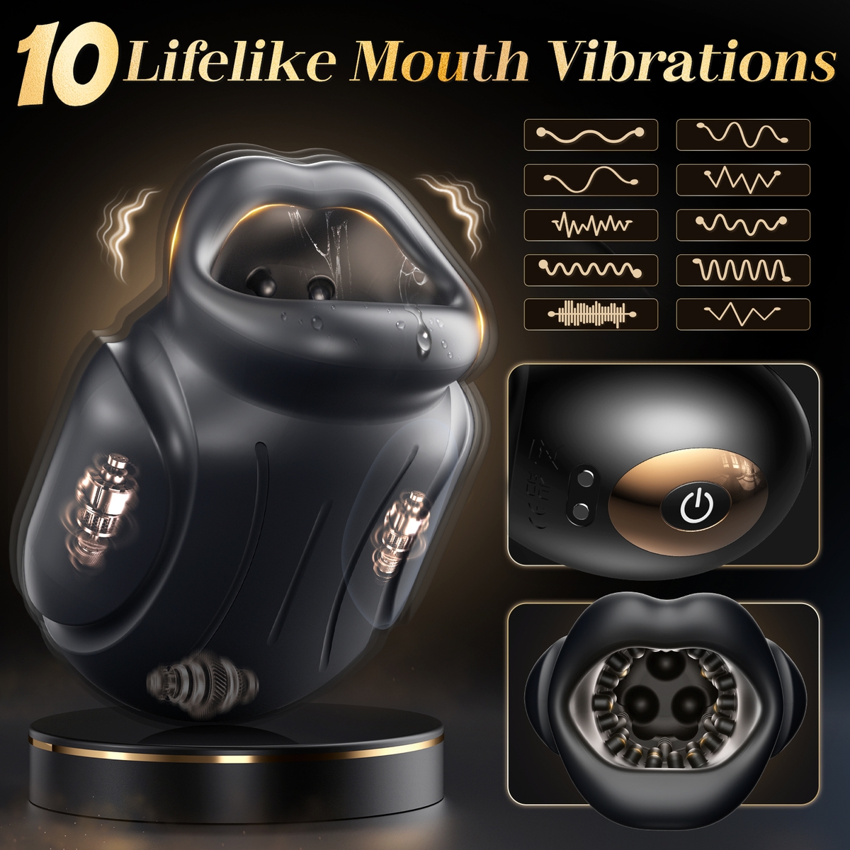 Aiersha Velvet Haven Male Masturbator: Phantom Shock Wave Cup