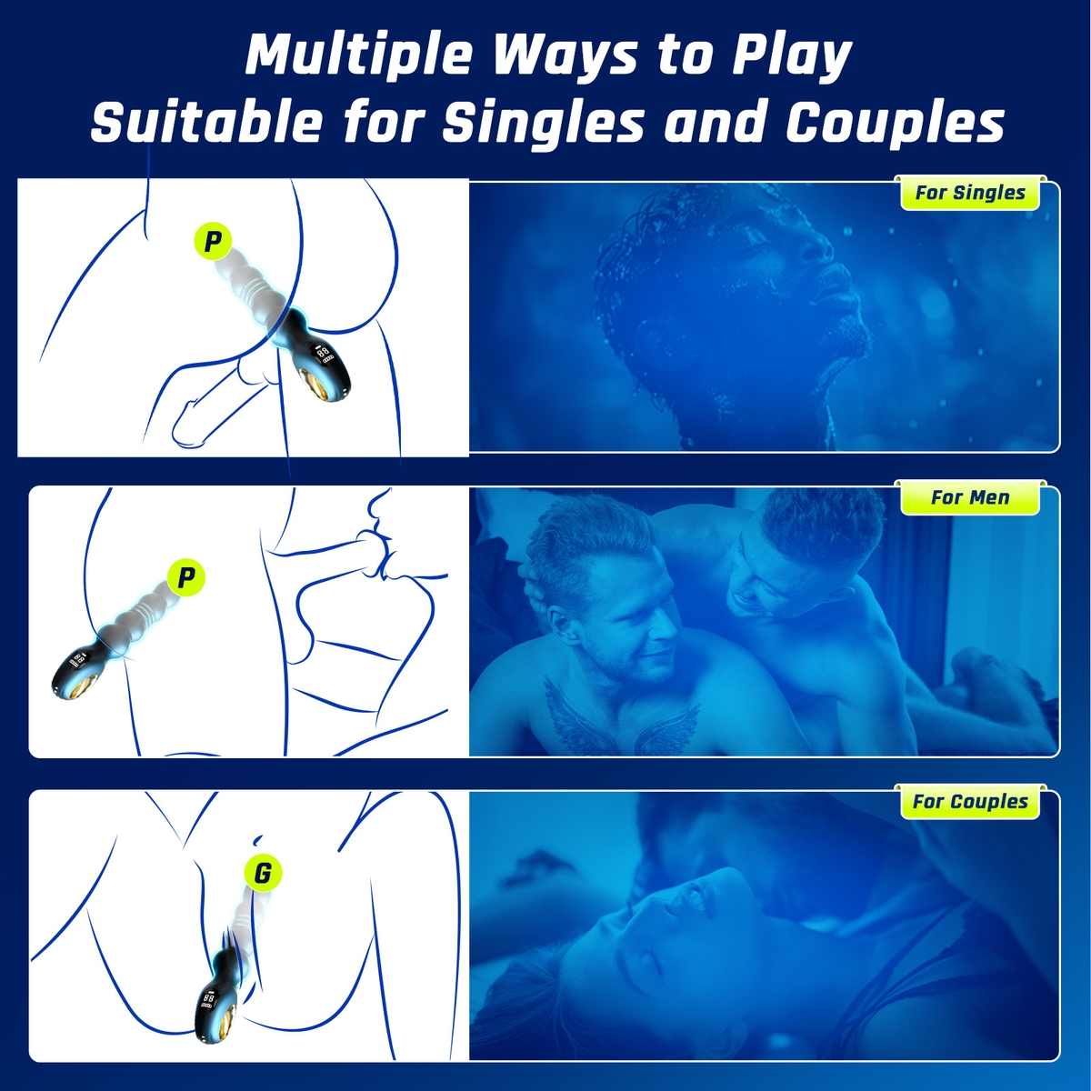 Aiersha Vega: Multi-Functional Prostate Massager