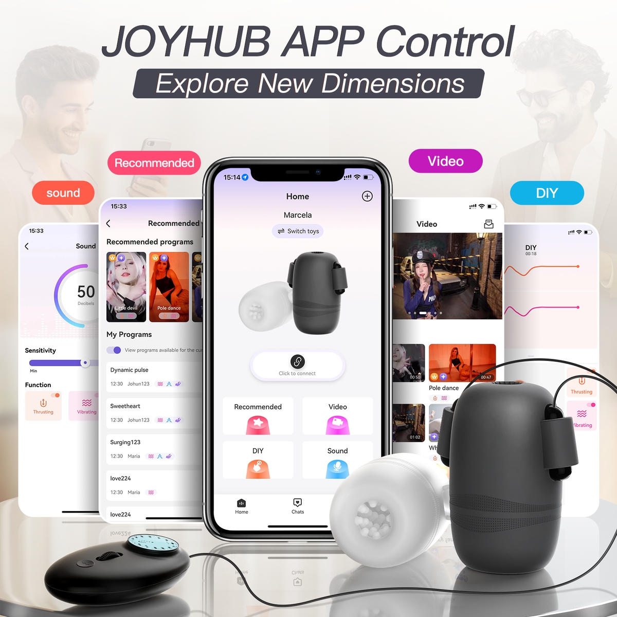 Aiersha Speed Engine Male Masturbator: Fantasy Speed Enjoyment Cup