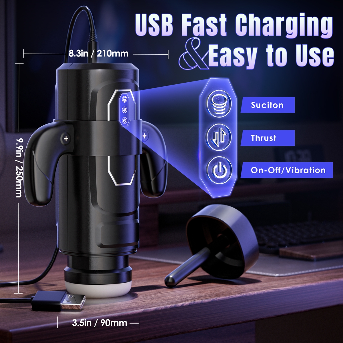 Aiersha Star Racing Masturbator: Triple Phantom Engine Cabin