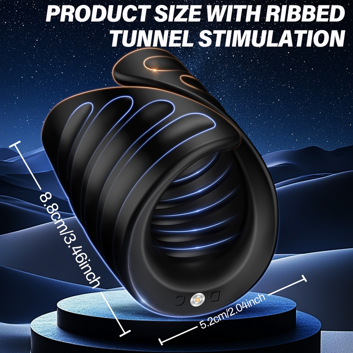 Aiersha Digital Lip Sync Male Masturbator: Fantasy Kiss Private Cabin