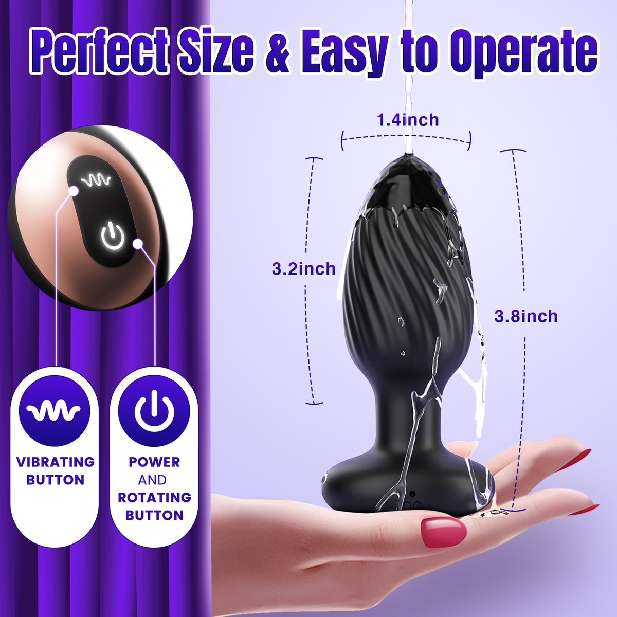 Aiersha Astraeus: Dual Engine Electric Metal Anal Toy